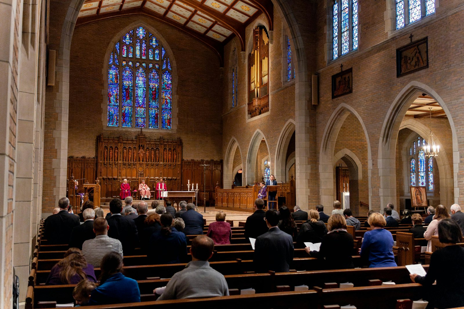 The annual Rose Mass, celebrated in the chapel of Sacred Heart Major Seminary, is an opportunity for Catholic medical professionals to gather for prayer, fellowship and formation in Catholic medical thought and tradition.