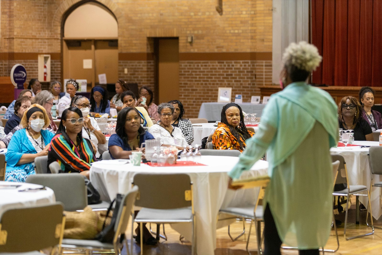 Fr. John McKenzie of Christ the King Parish in Detroit celebrated Mass with the women during the conference, encouraging mothers to talk to their sons and young people in their parish about serving the Church as priests and in leadership roles.