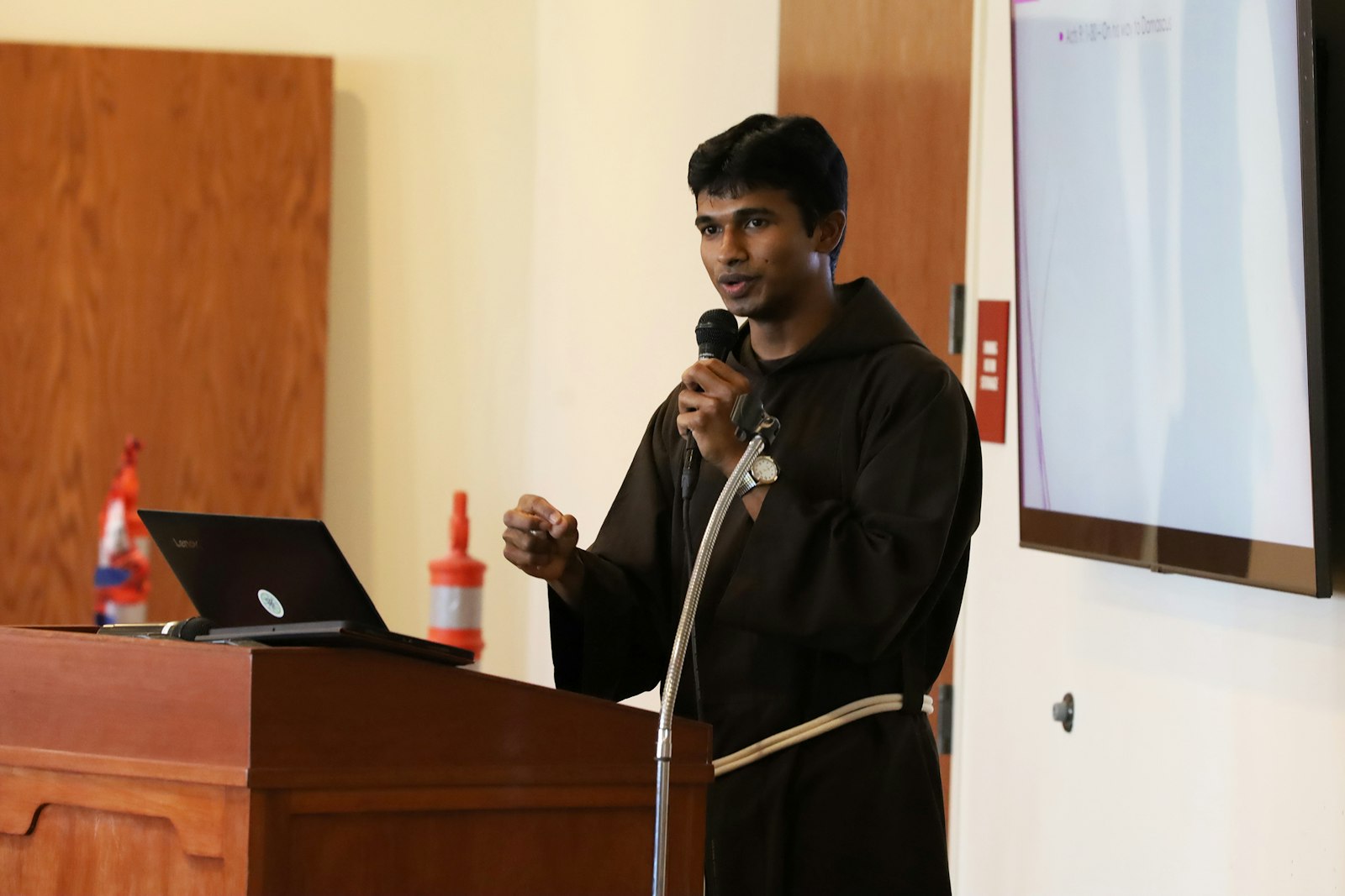 Fr. Antony Julius Milton, OFM Cap., who was ordained earlier this spring in India, will serve at the Capuchin Retreat Center in Washington Township.