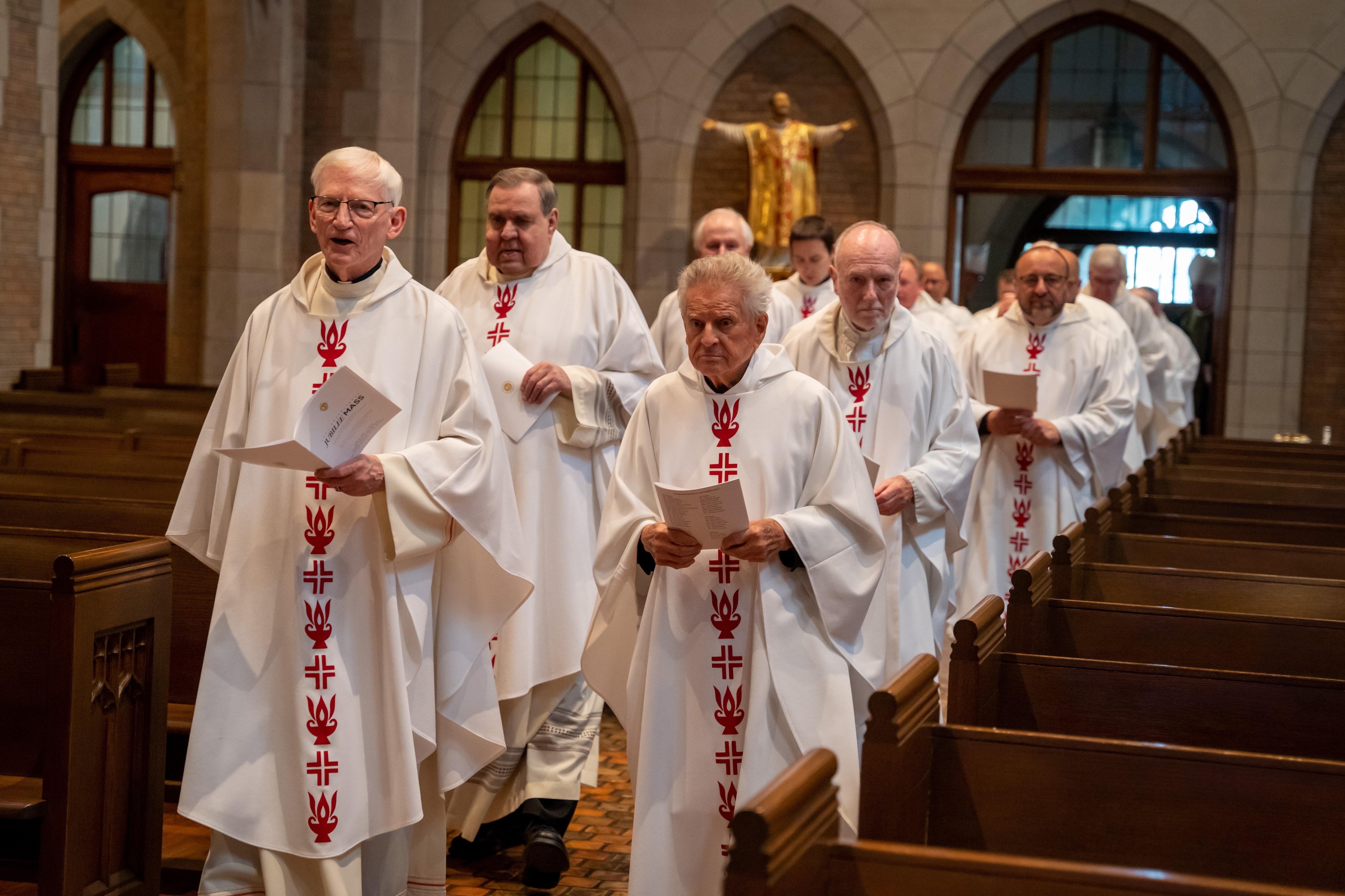 Given to God 44 priests celebrate a combined 2 085 years of