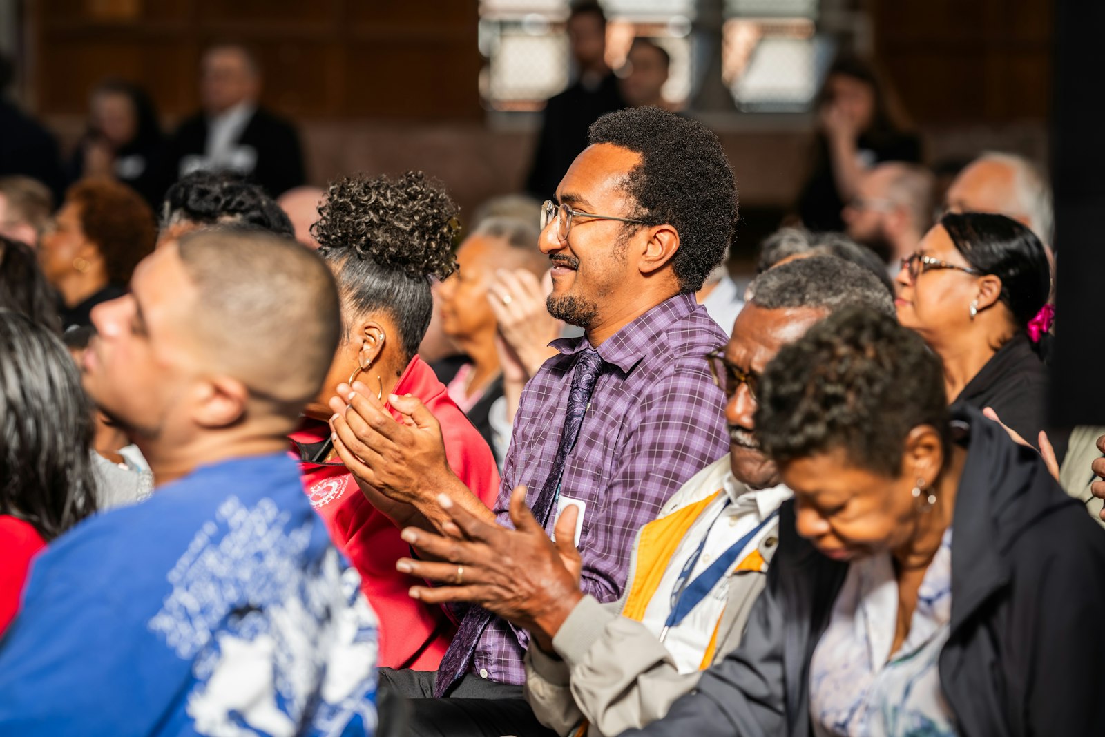 Teachers, students and parents applaud as Loyola High School officials unveil the "Empower Loyola" campaign, which will include a new chapel and funds to bolster scholarships and teacher retention.