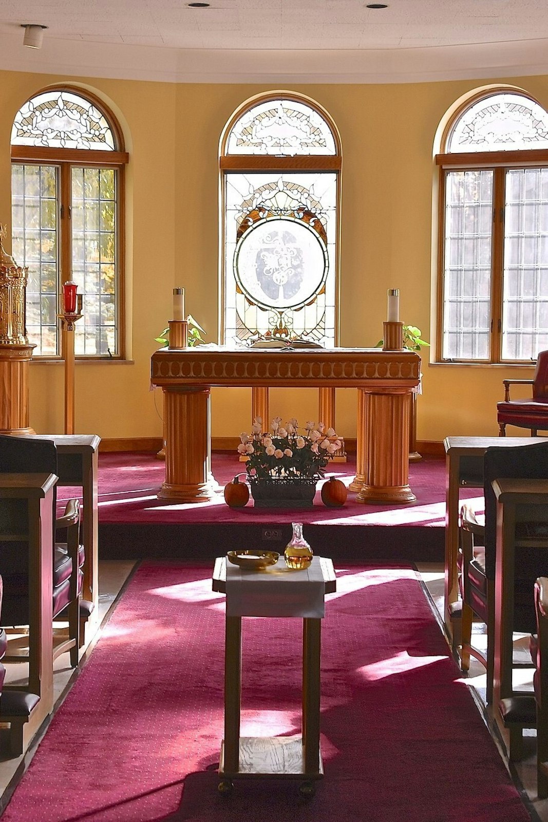 The chapel at Manresa Jesuit Retreat House in Bloomfield Hills is pictured, where Fr. Hurd and other Jesuits offer Mass during retreats. (Photos courtesy of Manresa Jesuit Retreat House)