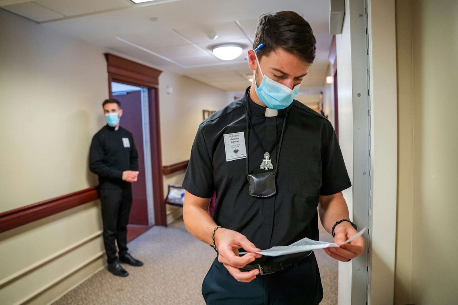 “I definitely see their hearts are expanded a little bit,” Fr. Meldrum said of the seminarians’ experiences during the visits. “Their capacity to listen and minister to people in all different situations gets stretched and challenged, and I mean that in a positive way.”