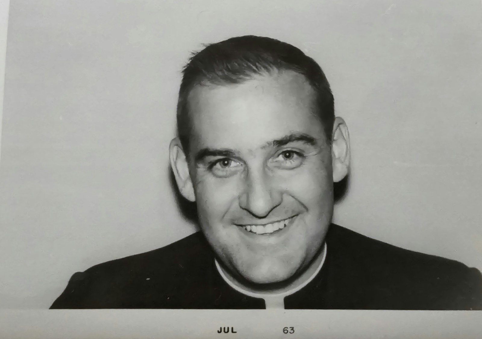 A photo of then Fr. James Moloney taken in July 1963 after he was named director for the Archdiocese of Detroit's Society for the Propagation of the Faith. (courtesy photo)