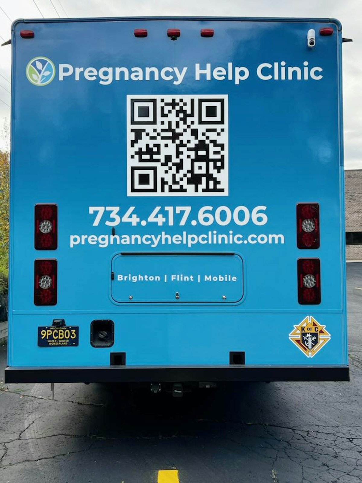 The plan is to bring the RV to college campuses in Ann Arbor, East Lansing and elsewhere to encourage women to seek alternatives to abortion by providing access to services, resources and support. (Courtesy photo)