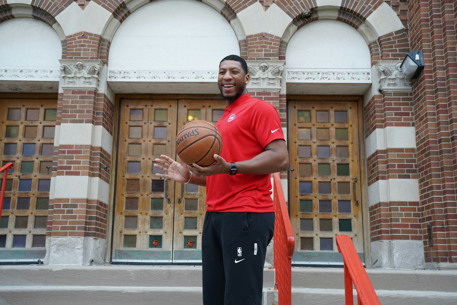 Jones said he's choosing to become Catholic to be a better husband, father and leader for his family. "If I truly want to be and leader for my family, then I have to be one with the faith and God,” he said.