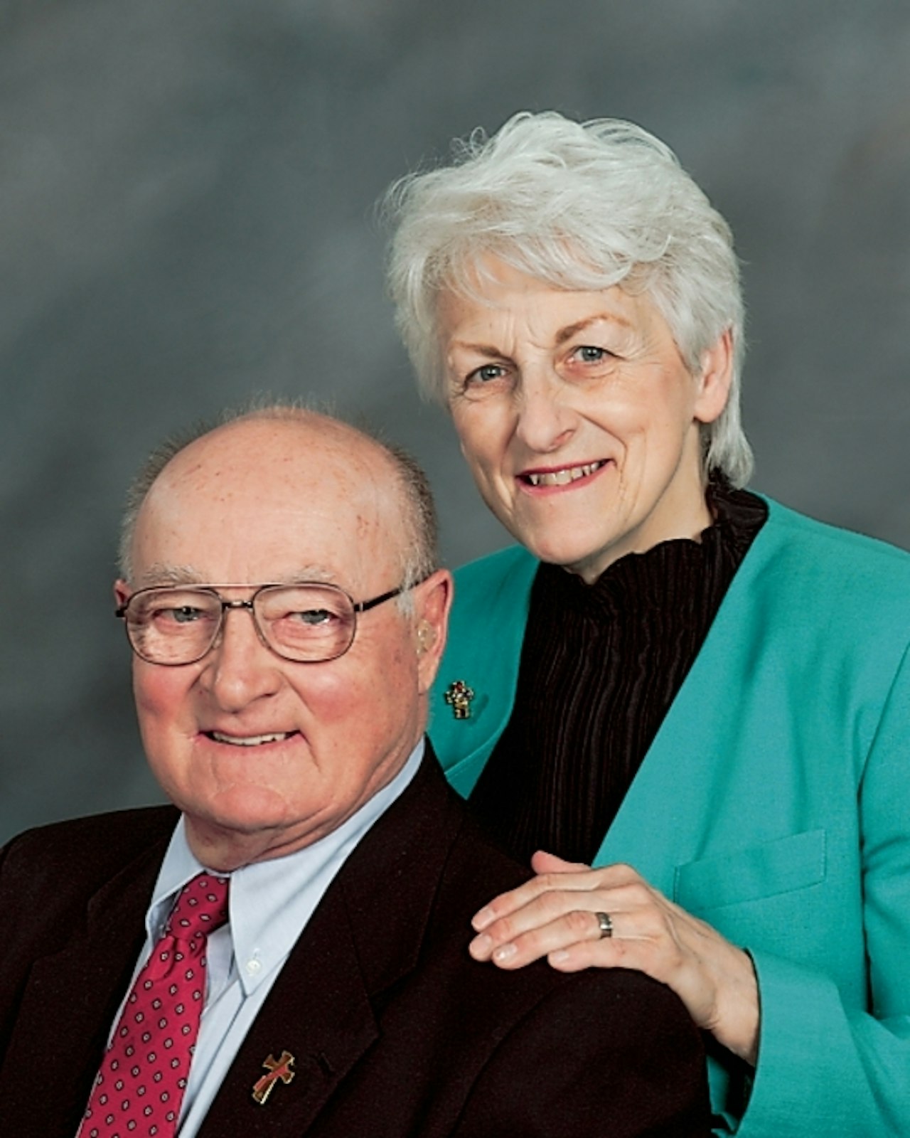 Deacon Ernest E. Riopelle and his wife, Gloria
