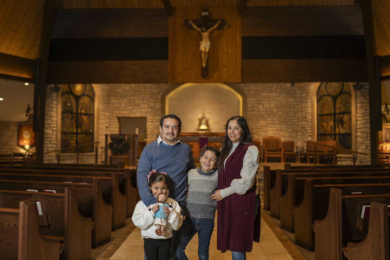 Javier and Sandra Diaz said Reach More not only catechizes themselves, but it prepares them to be better ambassadors for God, carrying His message out into the world.