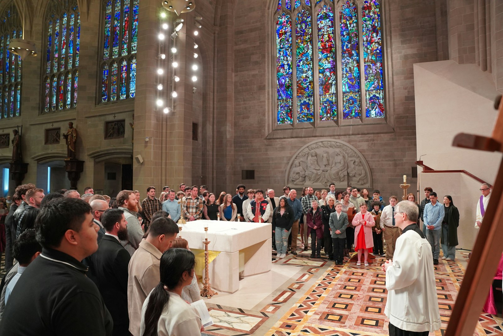 This year, 400 catechumens will be baptized in parishes all across the Archdiocese of Detroit on Easter Vigil, and 577 candidates will complete their conversion to the Catholic faith.