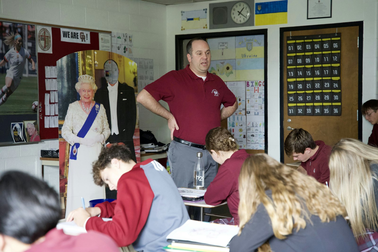 Rutkowski teaches has class about the queen, who met 13 U.S. presidents, had 15 prime ministers and decorated the Beatles.