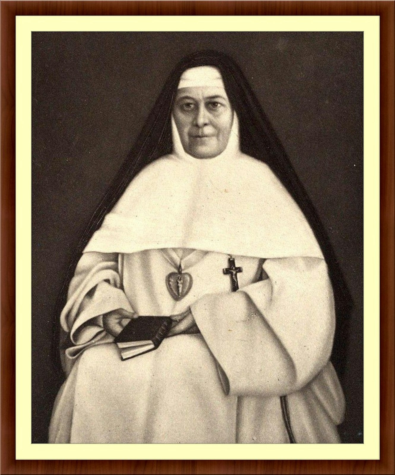 Sr. Mary Euphrasia, the foundress of the Sisters of the Good Shepherd. Sr. Euphrasia was canonized in May 1940 by Pope Pius XII.