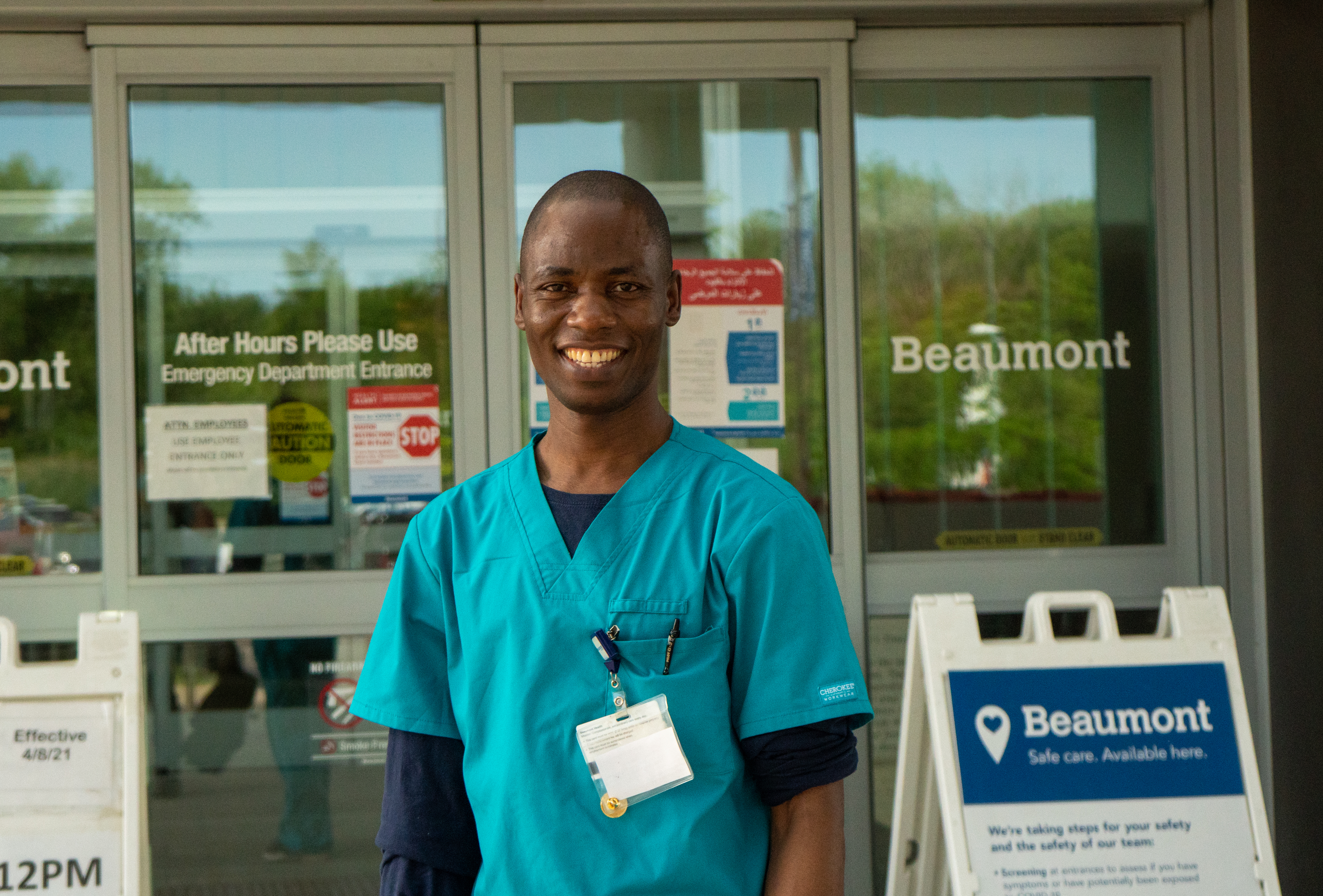 Angel of mercy works long hospital shifts to care for ailing