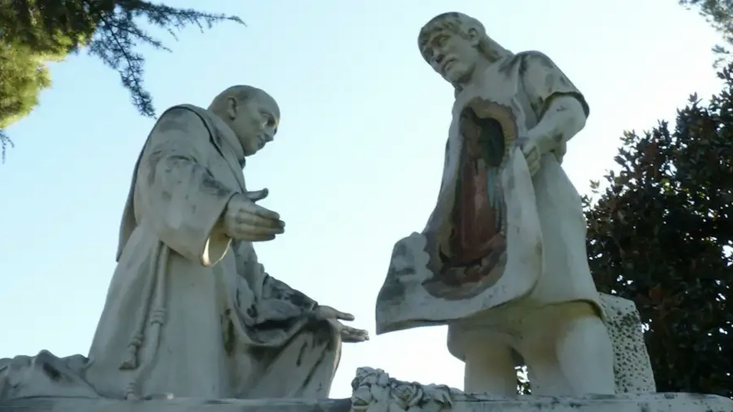 Conoce la imagen de San Juan Diego con la Virgen de Guadalupe en los  Jardines Vaticanos - Detroit Catholic en Español