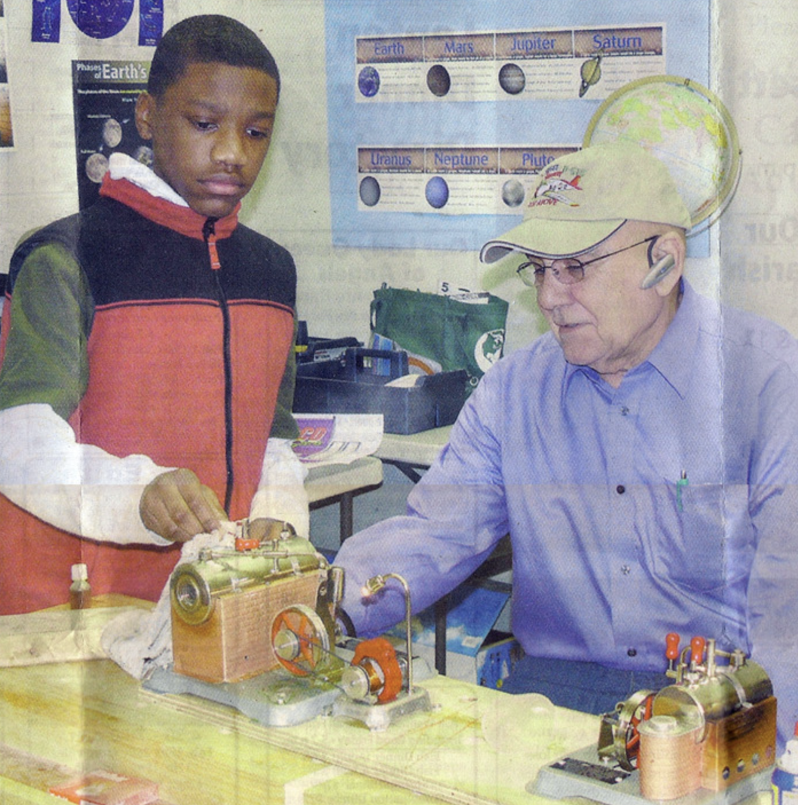 After retiring from his job in 1999, Deacon Delbeke entered ministry full-time, and in the early 2000s, he received a grant to establish a program in Detroit to teach young people engineering and technical skills called the Tuskegee Spirits.