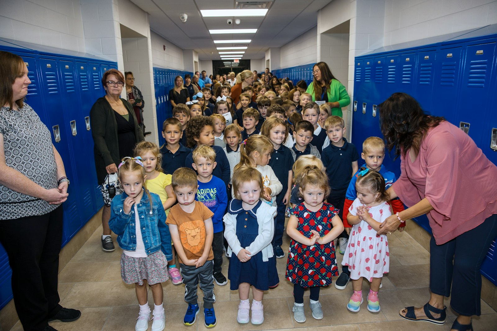 St. Edward on the Lake School has an enrollment that has hovered around 100 students for the past five years at the K-5 school, but the added classrooms have parents asking if additional grades at the school could be a possibility down the road.