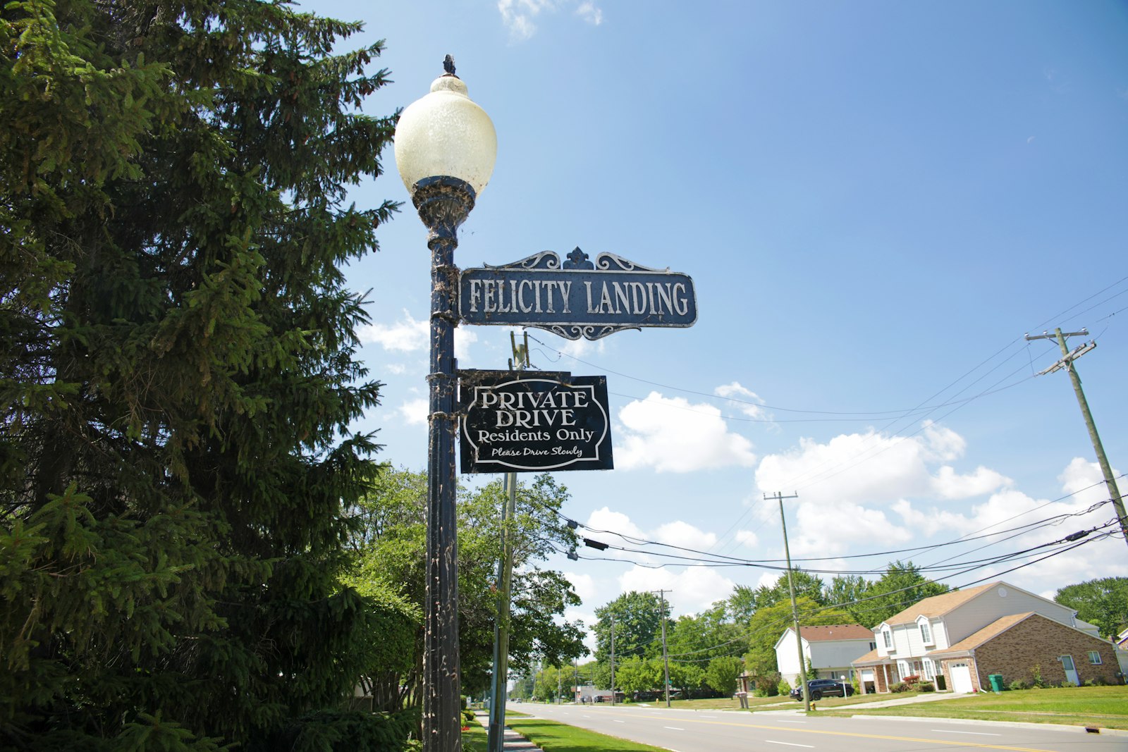 The St. Felicity Mission has been lost to history for the most part, but along Lake St. Clair in St. Clair Shores, “St. Felicity Landing,” a living complex along Jefferson Avenue, takes its name from the historical church that was lost to the rising waters. (Daniel Meloy | Detroit Catholic)