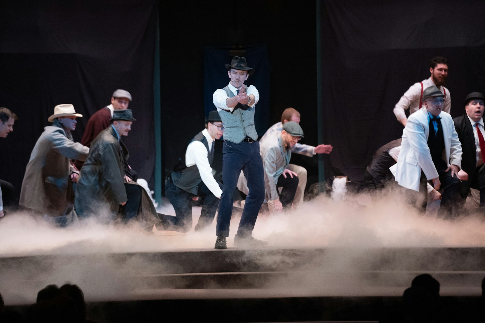 Seminarians' family and friends traveled to Detroit to take in the debut performance, which included top-notch set design and musical numbers.