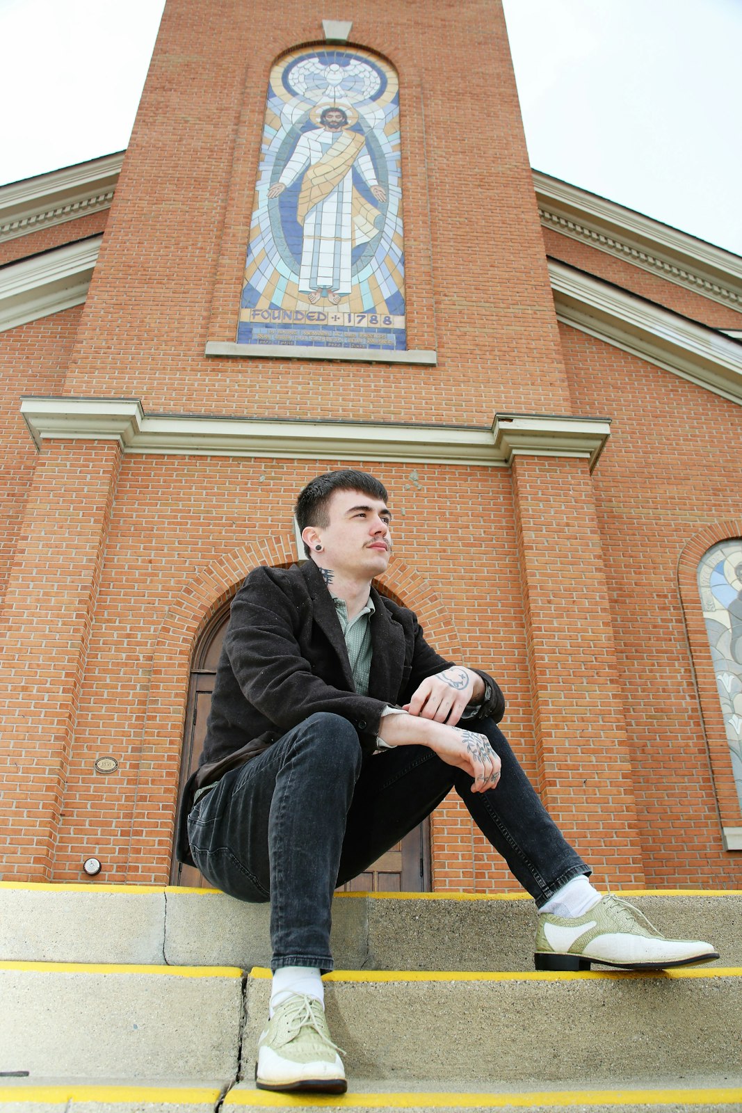 Vecchiarino's childhood and teenage years were filled with trauma, but he's beginning to see his purpose in a new light. “God was telling me finally this is where I belonged," he said of his anticipated initiation into the Catholic Church. "This is my home.”