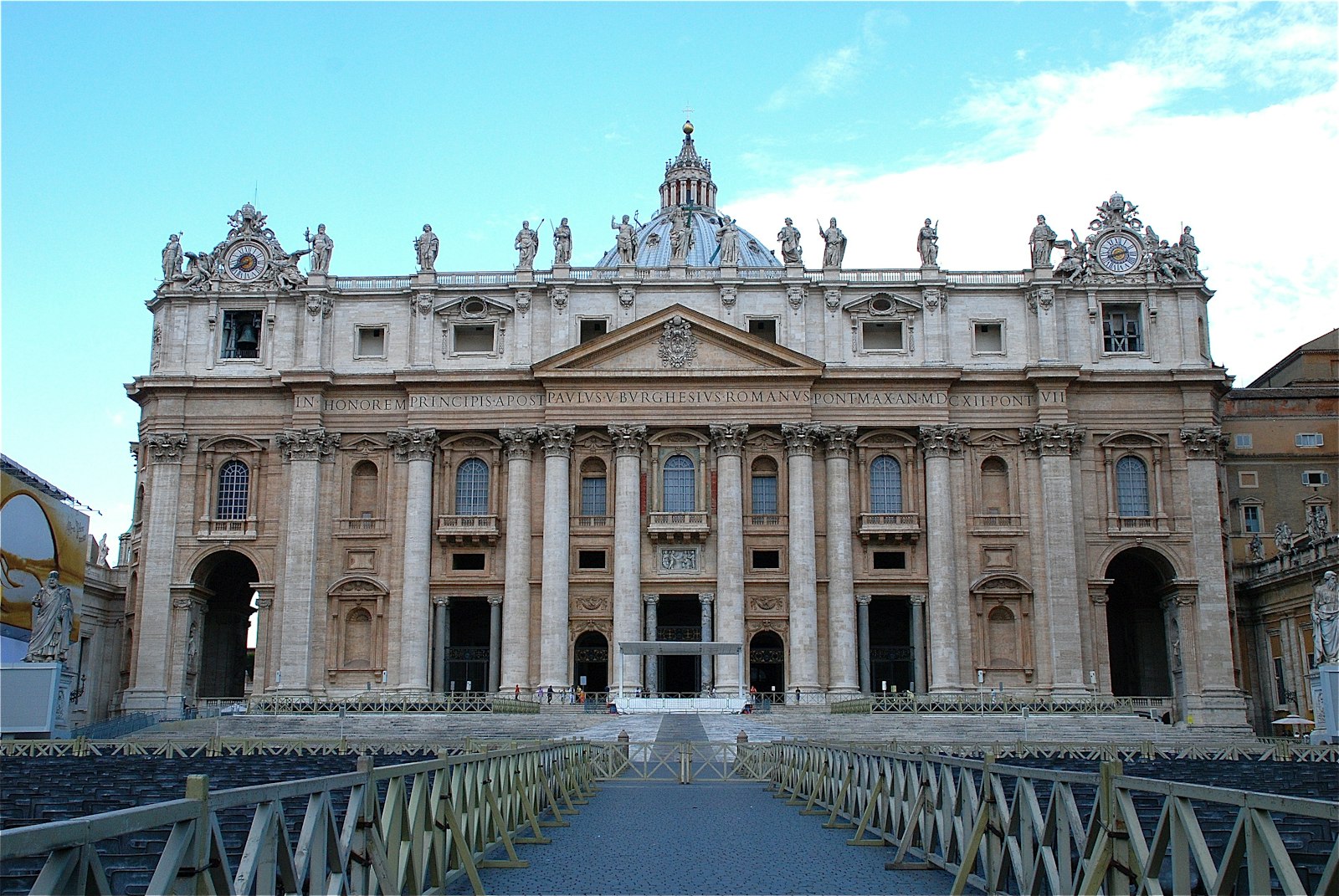 A photograph of St. Peter's Basilica that appears in Panyard's book. Unlike secular art, religious cathedrals, sculptures and paintings had a way of lifting Panyard's soul to God, she says. (Courtesy of Christine Panyard)