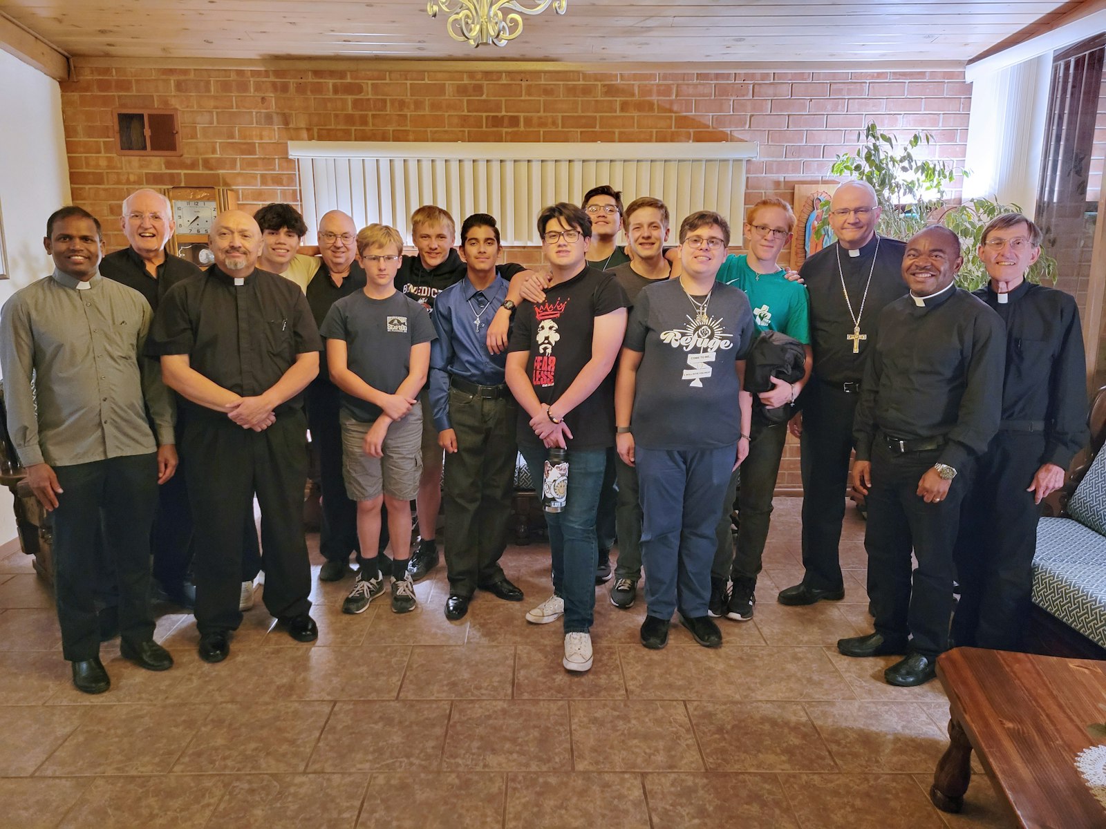 Archbishop-designate Weisenburger frequently takes the time to drive out to the peripheries of his diocese, which covers more than 42,000 square miles in southern Arizona, encouraging young people to take action in their Christian discipleship, Msgr. Greg Adolf said.