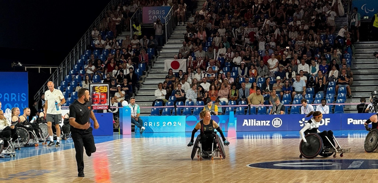 Bongiovanni officiated the third-place match at the 2024 Paralympic Games, saying the goal of every official is to not be noticed during a match.