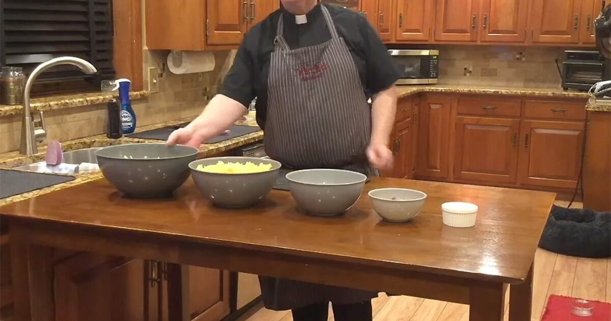 'Cooks with Collars' videos show what priests are cooking up in the