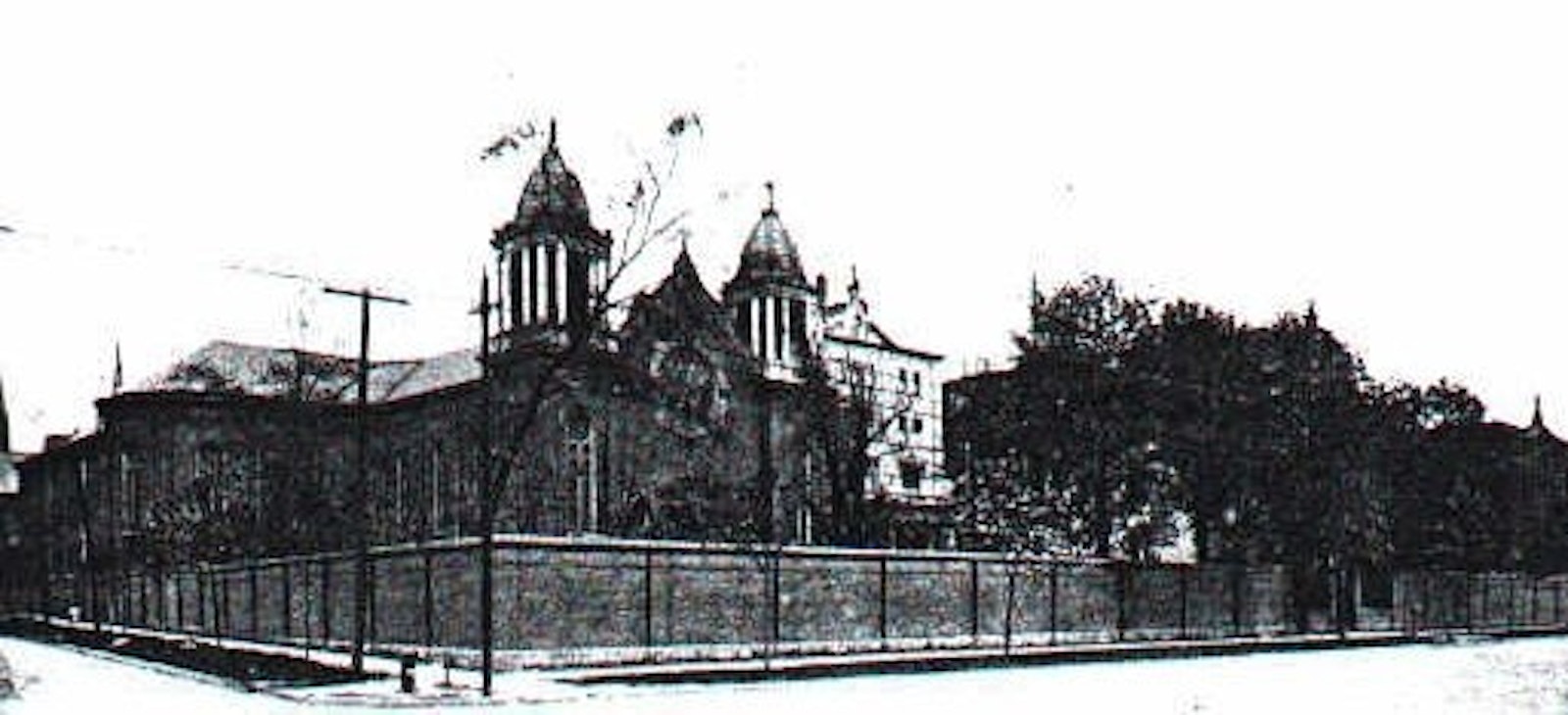 Ward Mansion is pictured on Fort Street in Detroit, where five Sisters of the Good Shepherd established their first home for young women and girls who had fallen on desperate times. (Public domain)