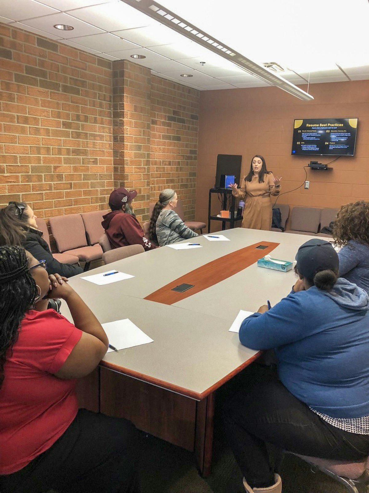 In addition to financial fitness, counseling and prayer, volunteers host quarterly workshops on topics such as anger management, child safety and resume writing.