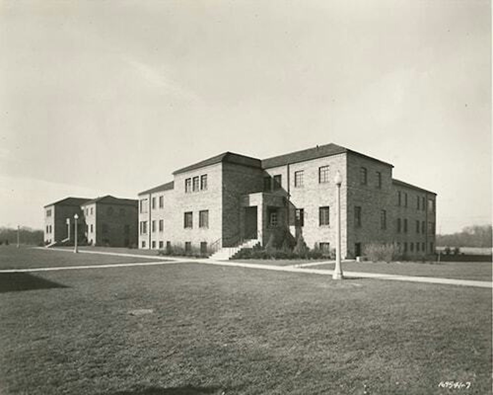One of the original campus buildings, opened in 1942.