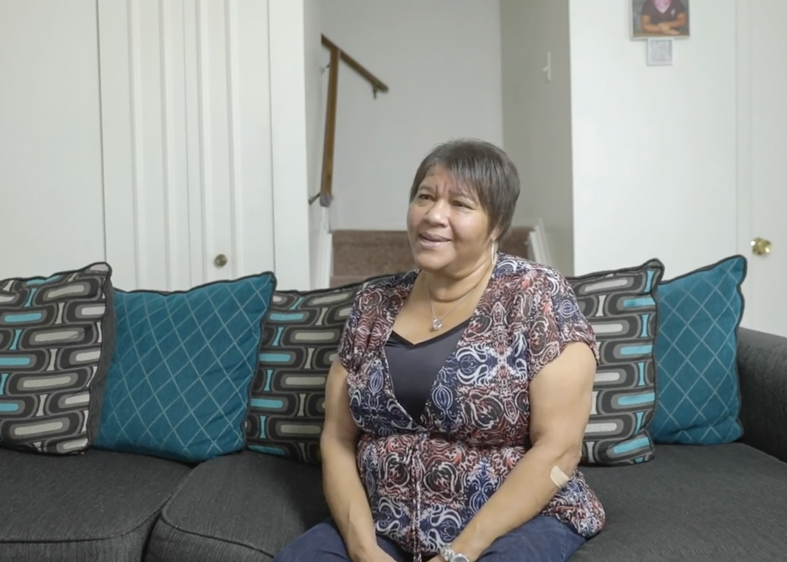 Linda Edwards, a beneficiary of St. Vincent de Paul's Journey to Housing program, speaks about how the initiative helped her get back of her feet in a video celebrating the nonprofit's 10th anniversary.