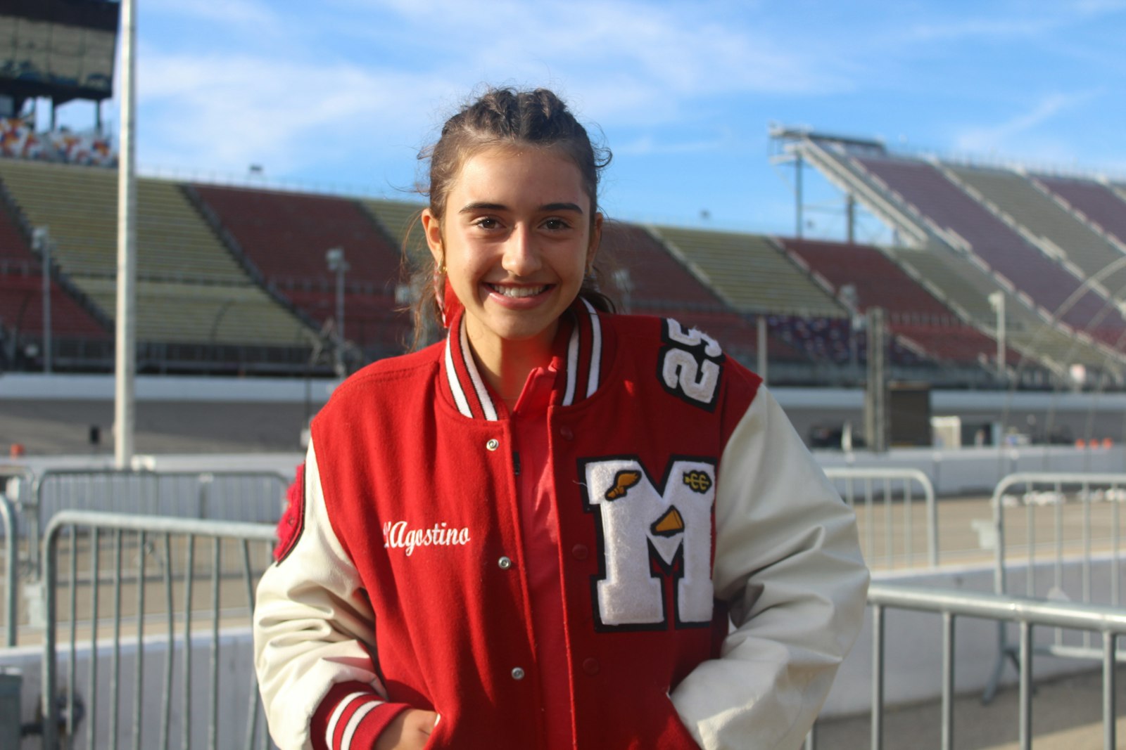 Orchard Lake St. Mary’s Prep senior Mea D’Agostino closed out her career on a strong note, posting her best time and earning all-state status.