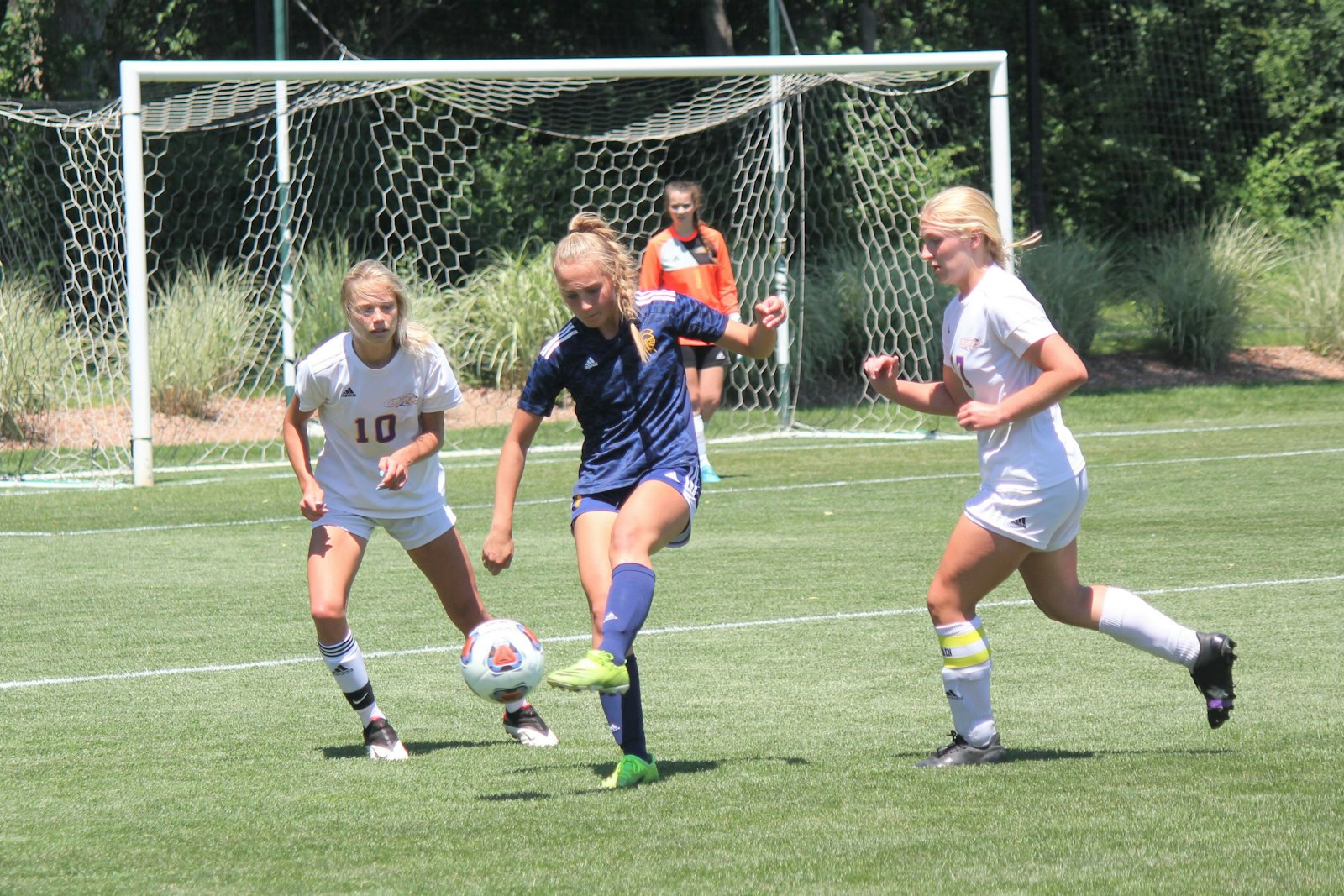 Junior Norah Tisko’s goal in the opening minute of the second half proved to be the game-winner as Royal Oak Shrine captured its second state soccer championship since 2019, 1-0 over Kalamazoo Christian.