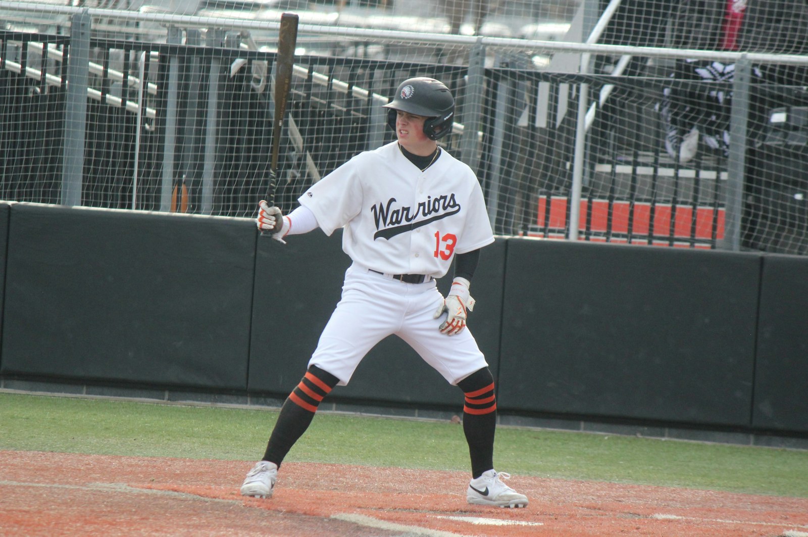 Cash VanAmeyde reached base on a triple, a single, a walk and a fielder’s choice against Detroit Western. His brothers, Chase and Cole, join him in the Brother Rice lineup.