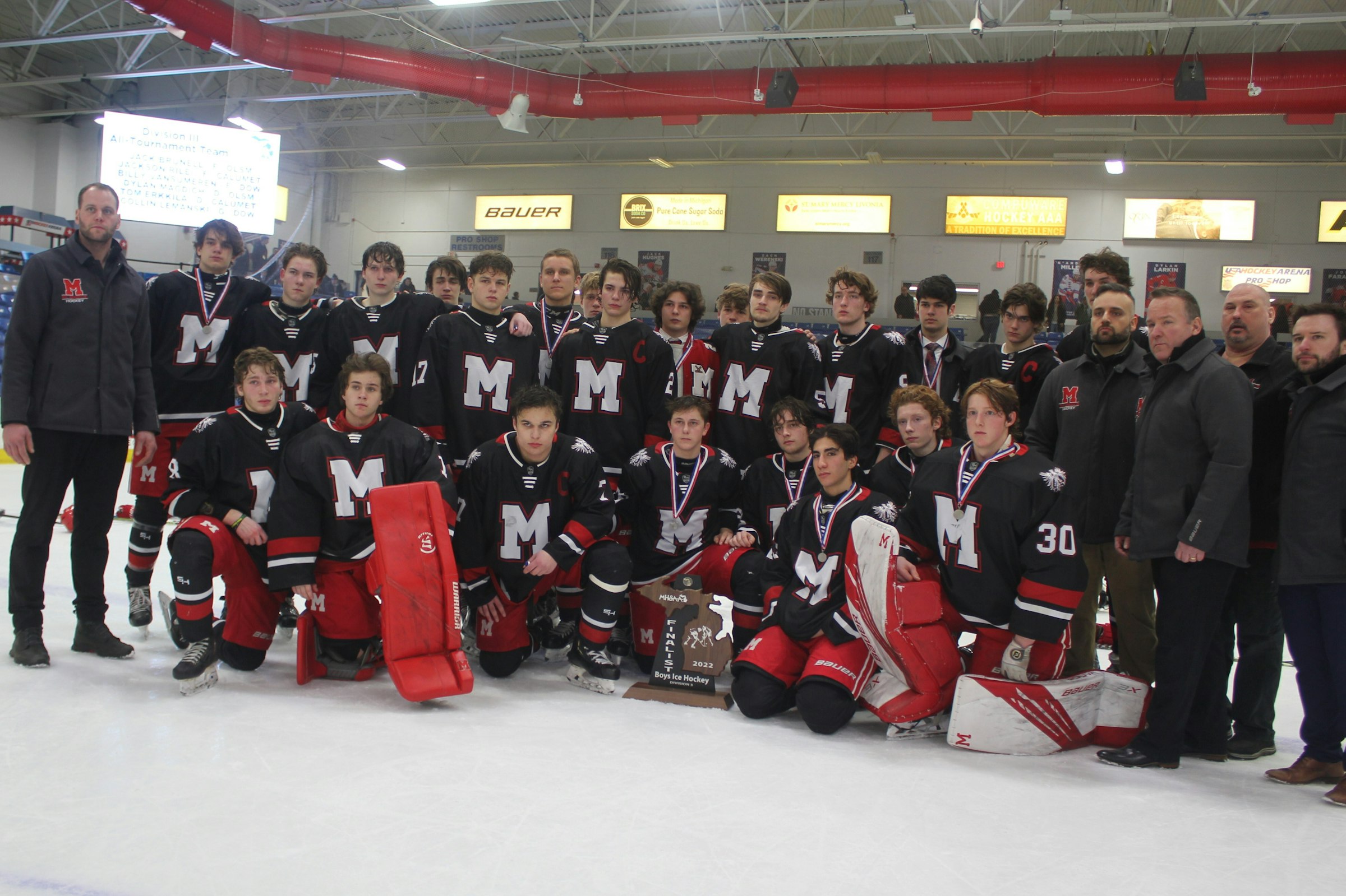 2022 Boys Hockey State All-Tournament Team, News